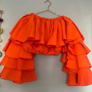 Flounce Top 🍑